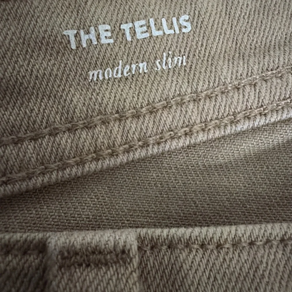 Adriano Goldschmied Tellis Jeans Modern Slim Dusty Rose AG-ED Denim Mens 34x32